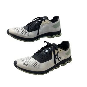 On Running Cloudflash 2 Sneakers Women 8.5 White Green Excellent Racing Shoes